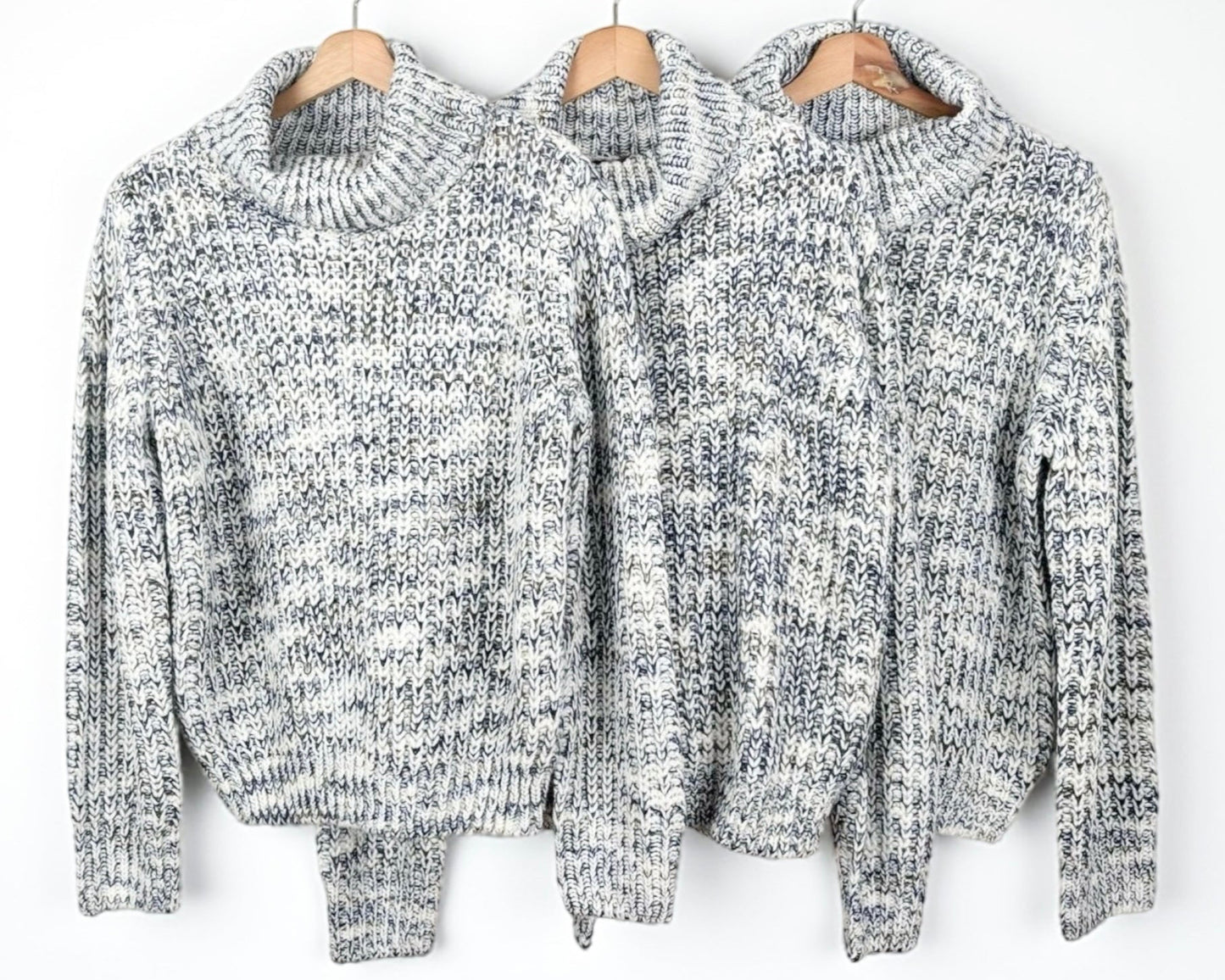 Grobstrick Rollkragenpullover