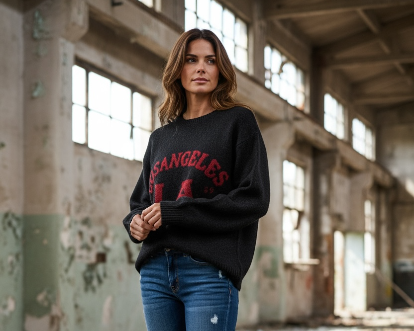 Pullover „Los Angeles LA“ – sportlich, modern und weich