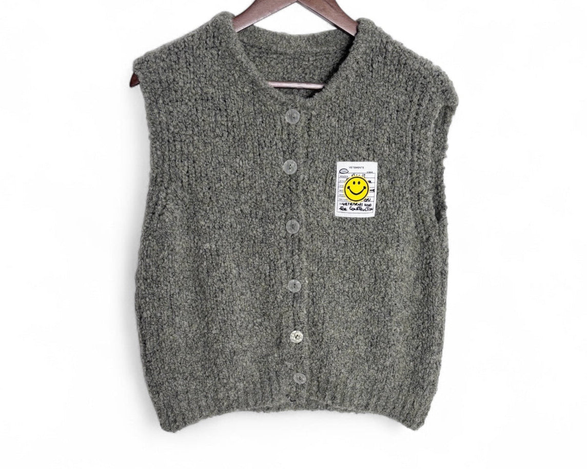 Weste mit Smiley-Patch