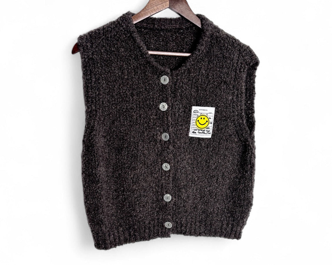 Weste mit Smiley-Patch