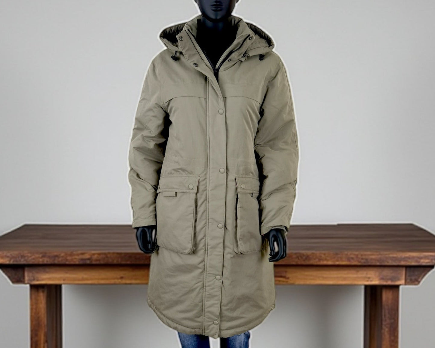 Rino & Pelle – Langer Parka mit Kapuze