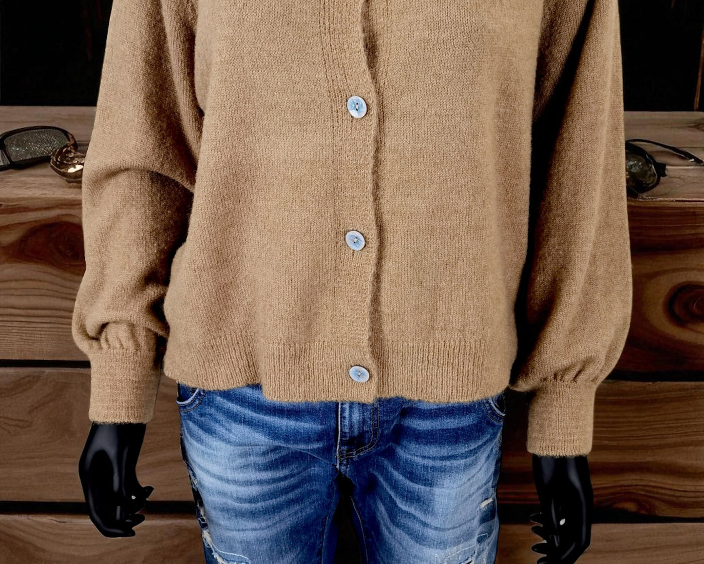 Strick-Cardigan mit Knopfleiste – zeitlos & feminin