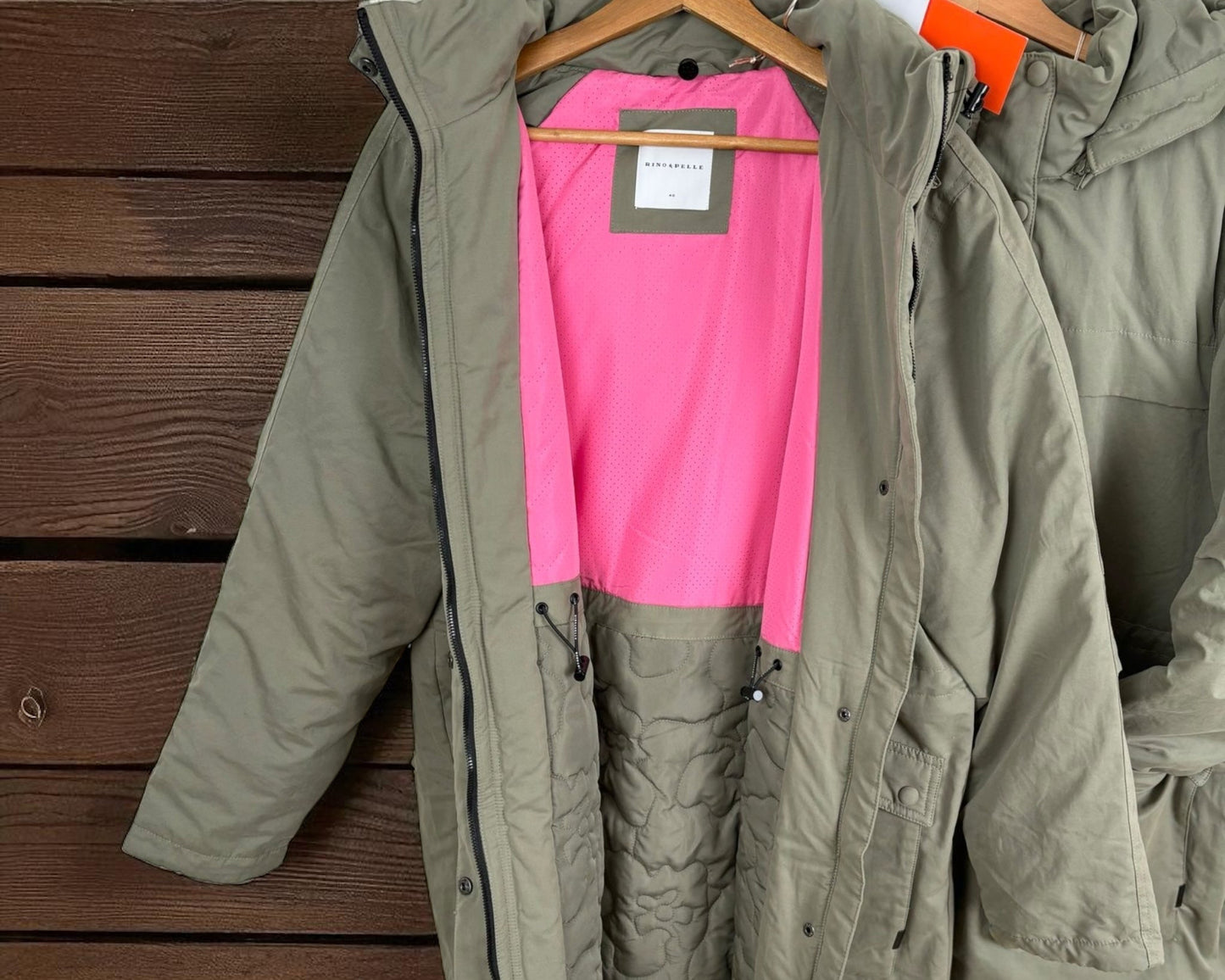 Rino & Pelle – Langer Parka mit Kapuze