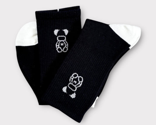 Socken mit Teddy Motiv