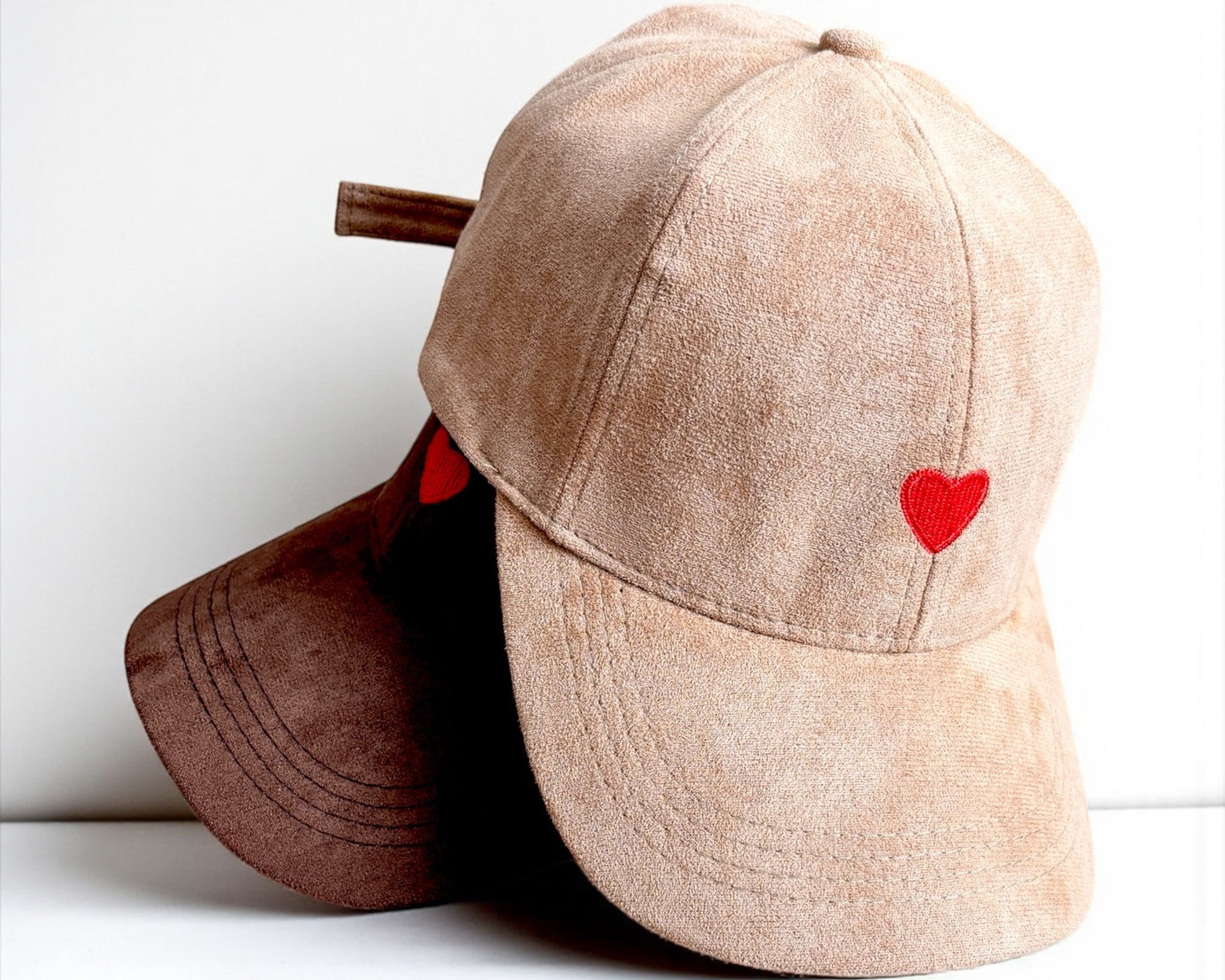 Herz Capi Wildleder Optik