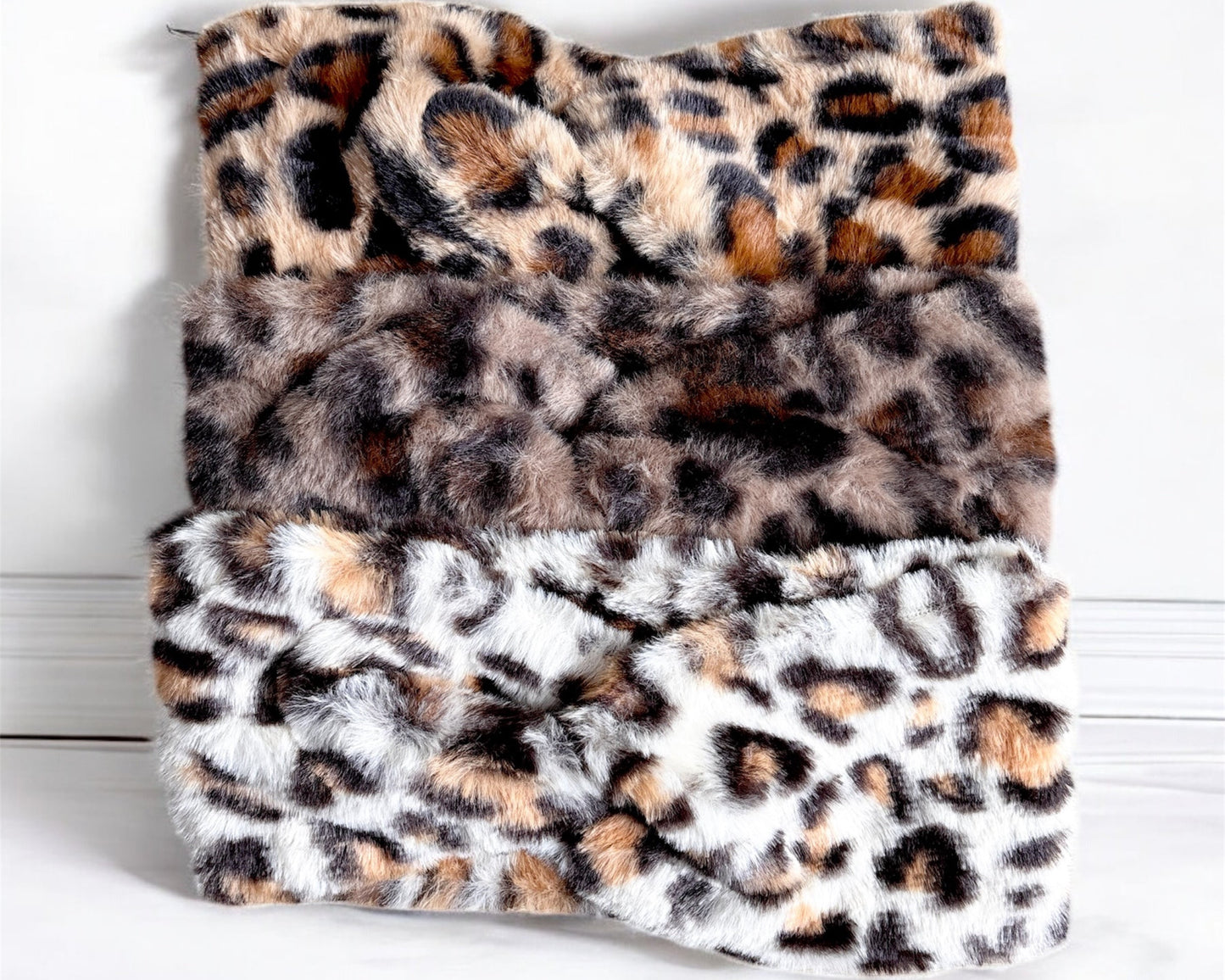 Flauschiges Leo-Stirnband – warm, cozy & super stylish