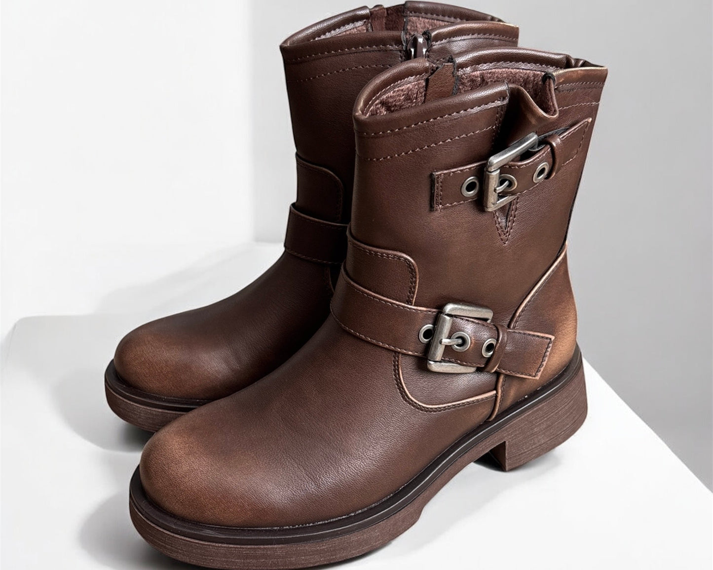 Stylische Biker Boots – edgy, bequem & perfekt für jeden Tag