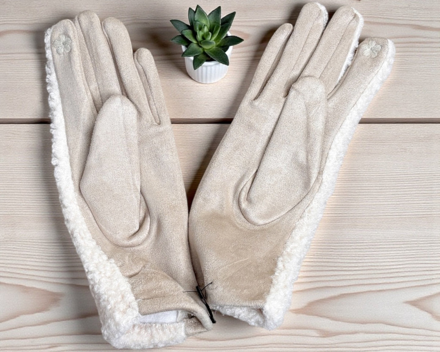Teddy-Fleece Handschuhe – weich, warm & stylisch