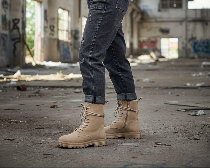 Rino & Pelle – Gefütterte Winter-Boots mit Reißverschluss