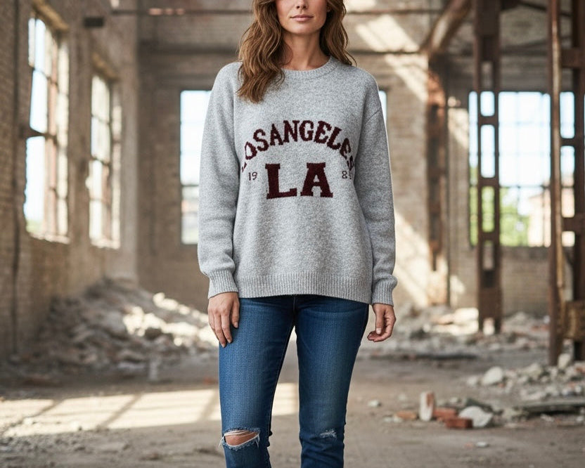 Pullover „Los Angeles LA“ – sportlich, modern und weich