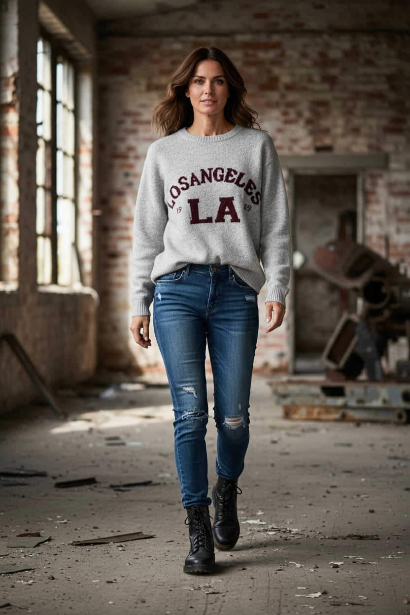 Pullover „Los Angeles LA“ – sportlich, modern und weich