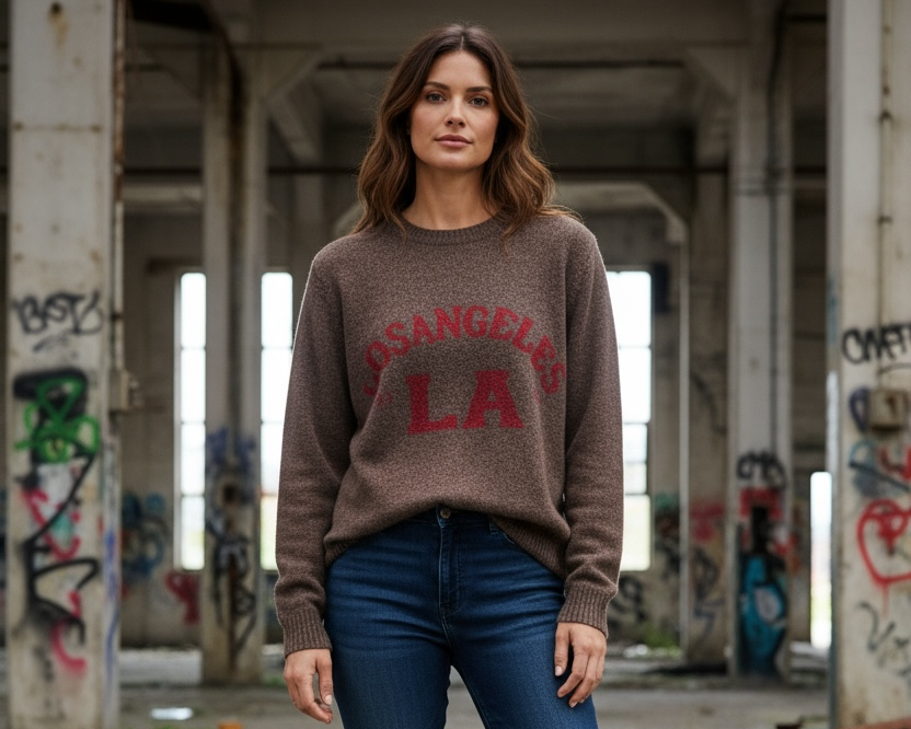 Pullover „Los Angeles LA“ – sportlich, modern und weich