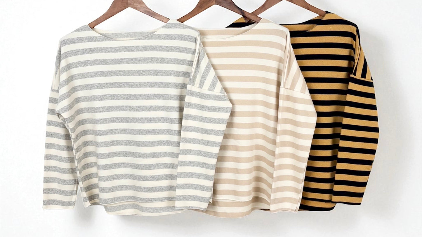 Gestreiftes Longsleeve