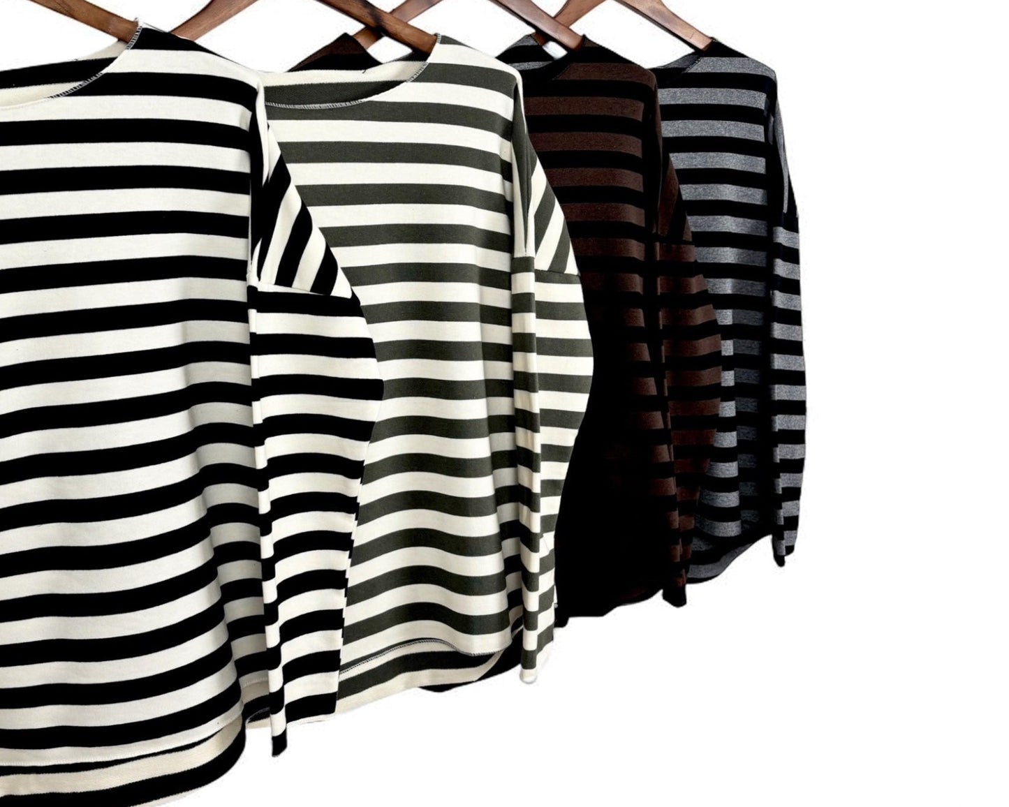 Gestreiftes Longsleeve
