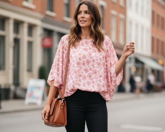 Leobluse Rundhals "Tamara"