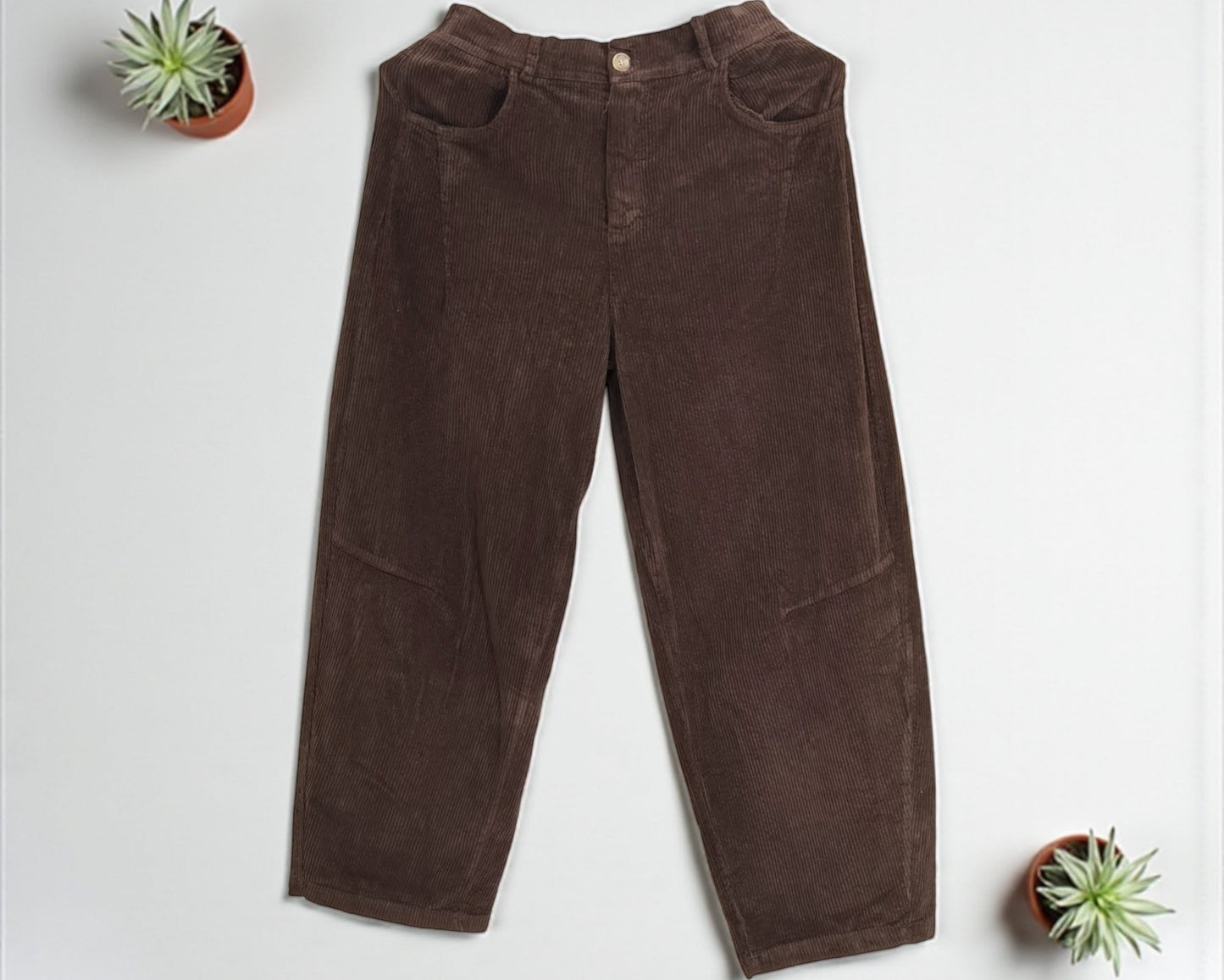 Bequeme Cordhose in Einheitsgröße