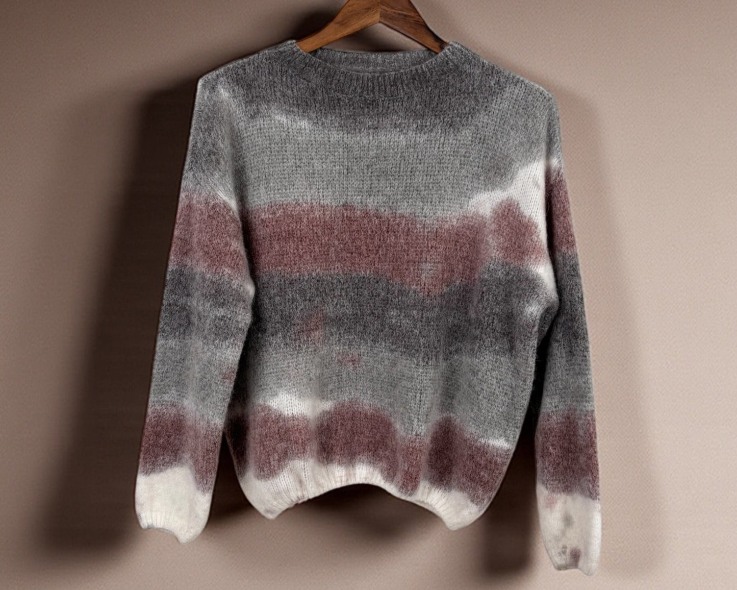 Strickpulli mit Farbverlauf