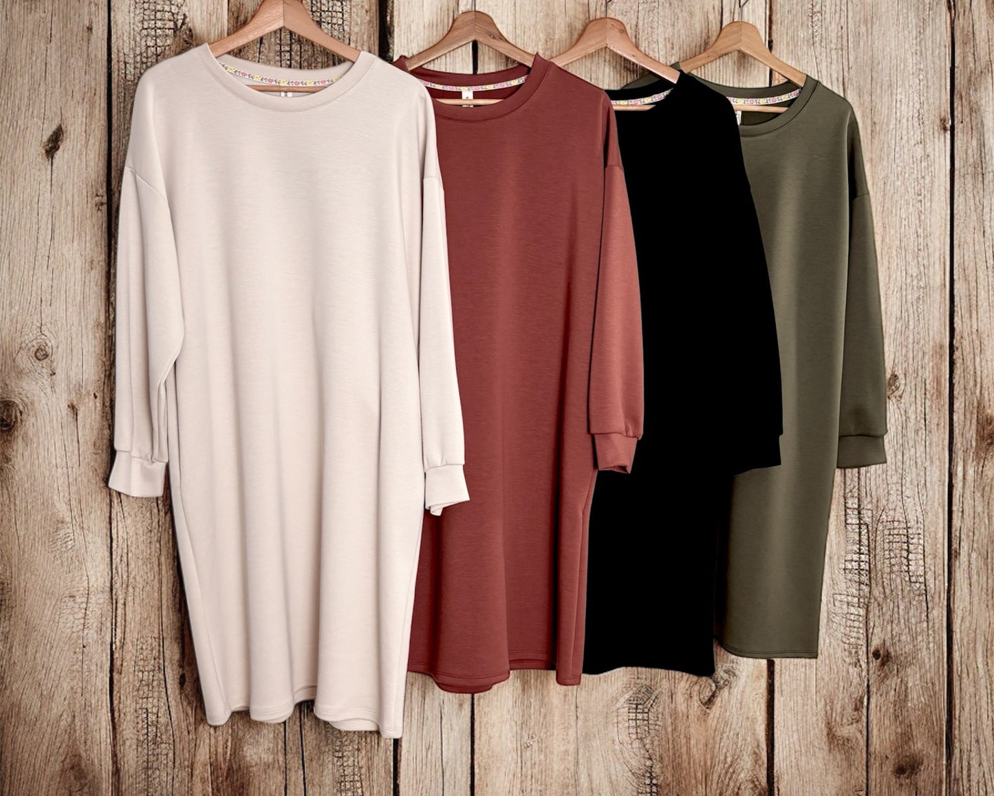 Oversize Sweatkleid –  locker & stylish