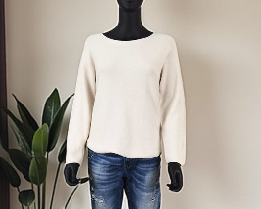 Basic Feinstrick-Pullover – Rundhals & V-Ausschnitt