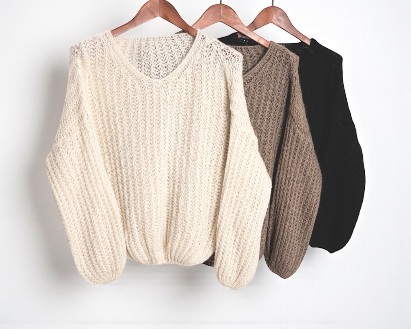 Strickpullover – schlicht & einfach zum Verlieben