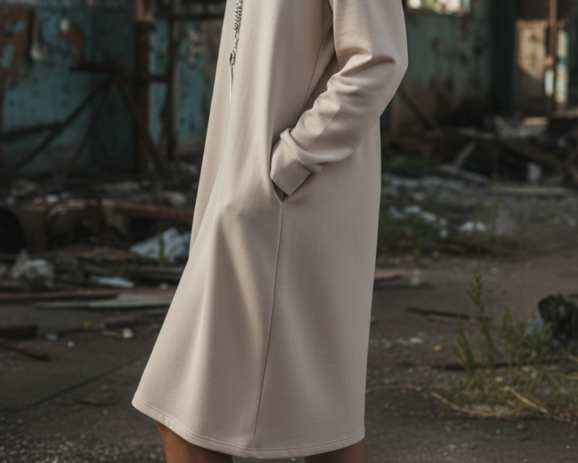 Oversize Sweatkleid –  locker & stylish