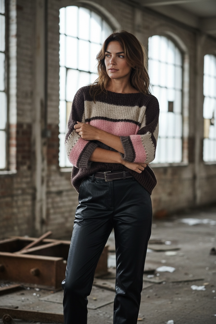 Strickpullover 3/4 Arm "Mira"