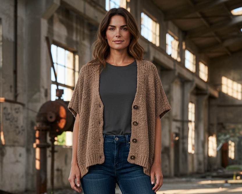 Kuschelige Strickweste – warm, lässig & vielseitig kombinierbar