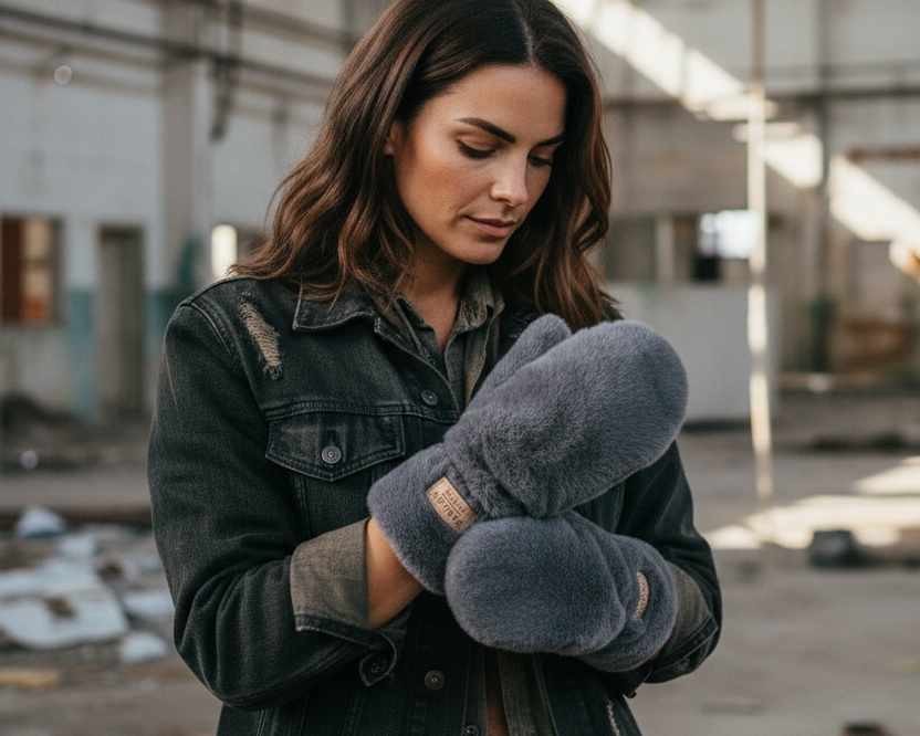 Flauschige Winter-Fäustlinge – soft, cozy & super stylisch