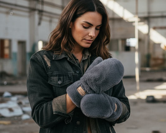 Flauschige Winter-Fäustlinge – soft, cozy & super stylisch