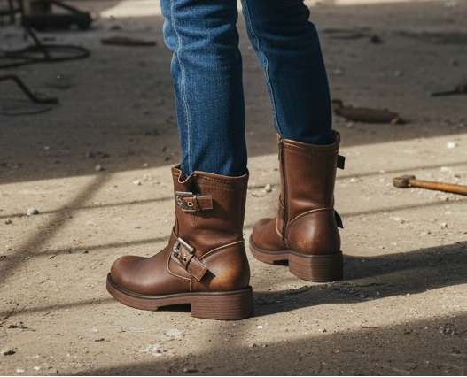 Stylische Biker Boots – edgy, bequem & perfekt für jeden Tag
