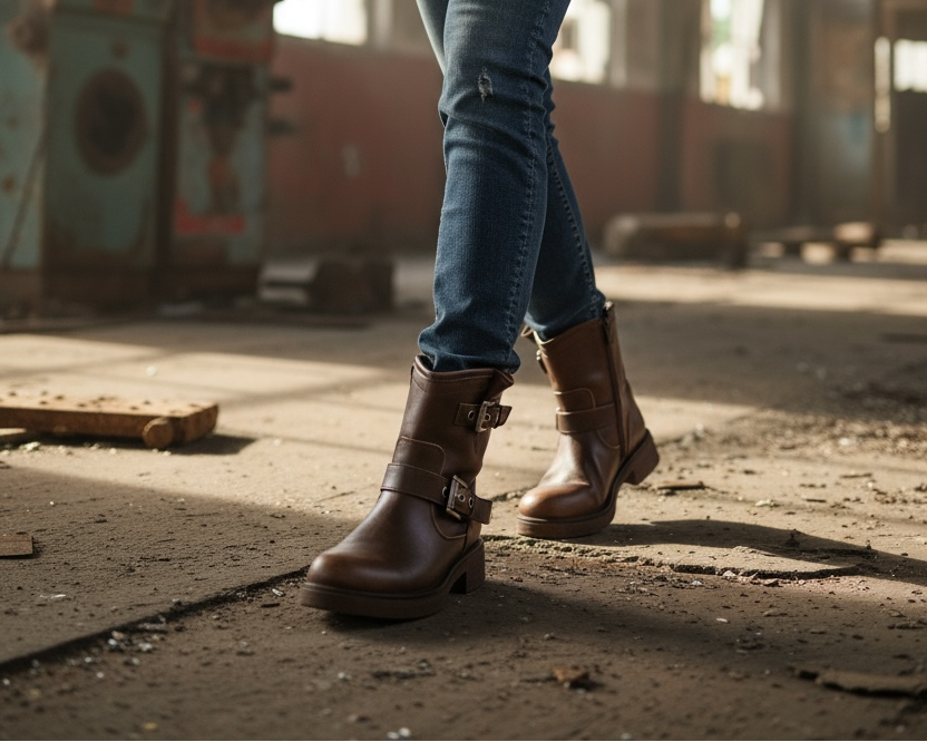 Stylische Biker Boots – edgy, bequem & perfekt für jeden Tag