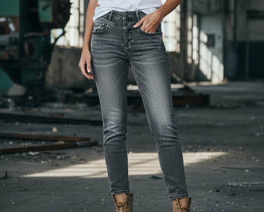 Red Button Jeans „Sienna“ – Grey Used