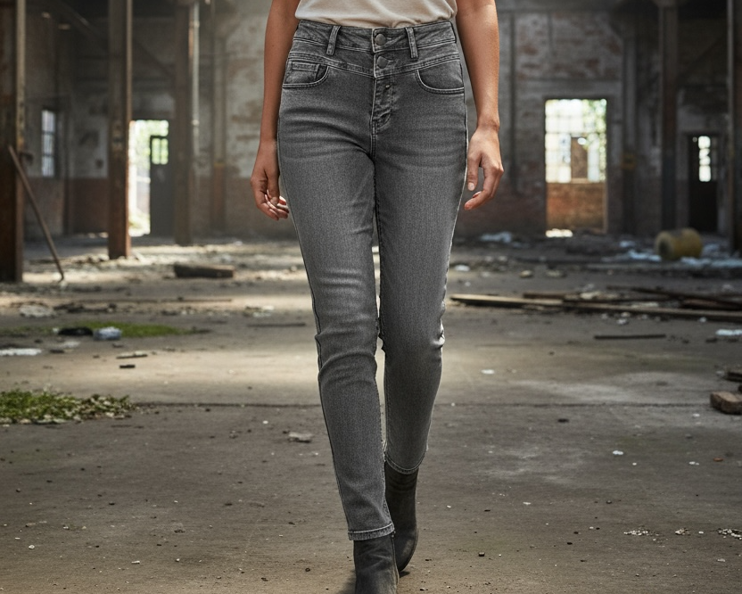 Red Button Jeans „Sienna“ – Grey Used