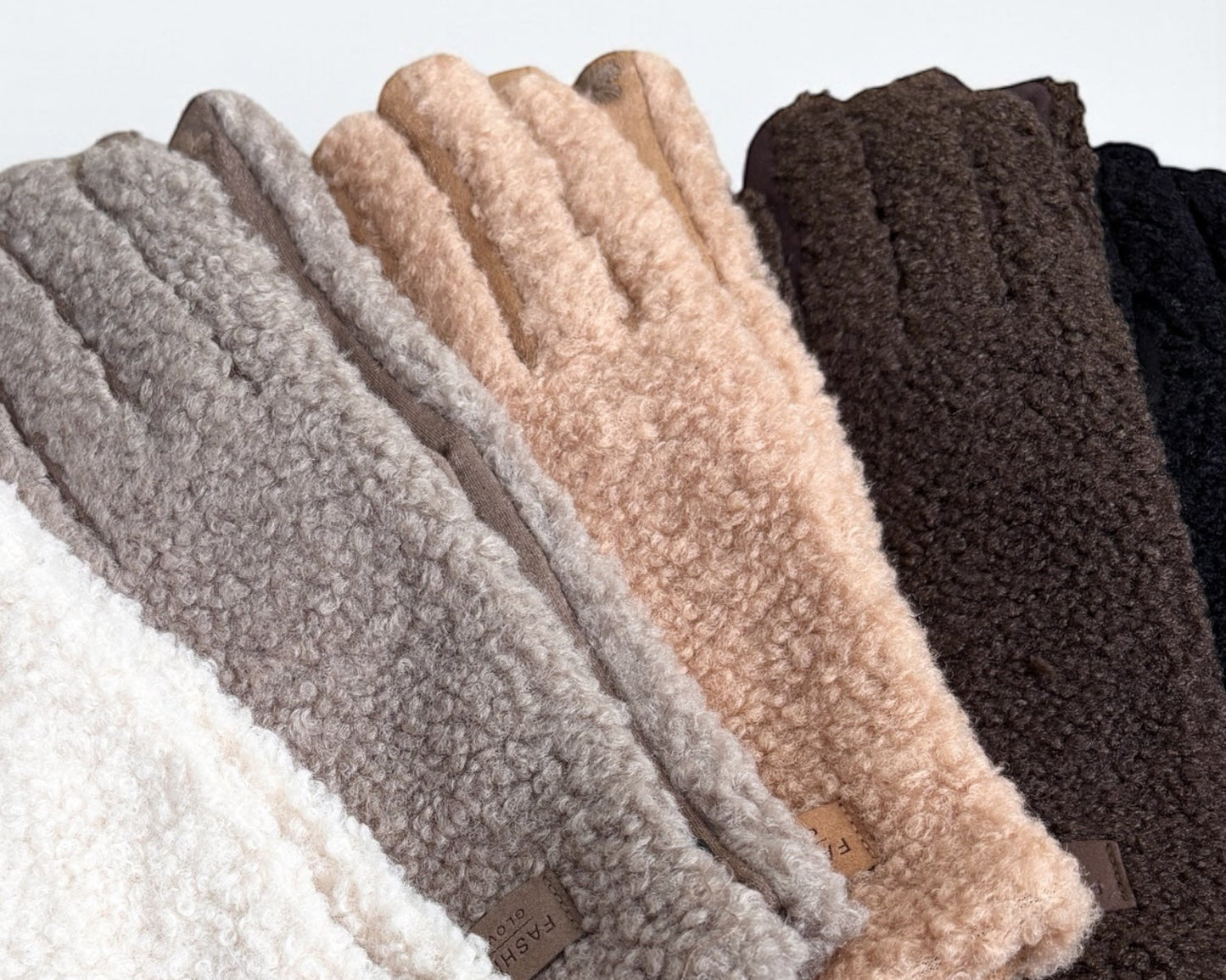 Teddy-Fleece Handschuhe – weich, warm & stylisch