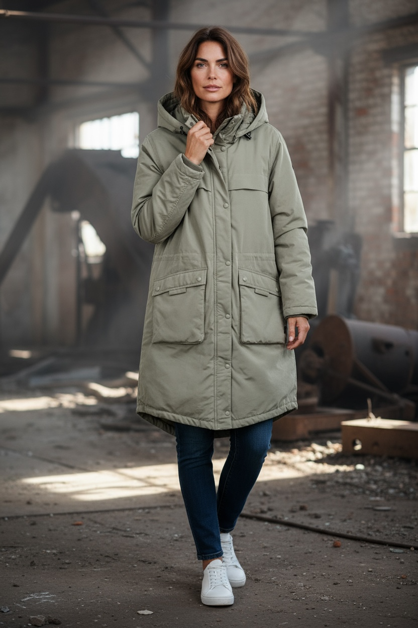 Rino & Pelle – Mantel mit Kapuze