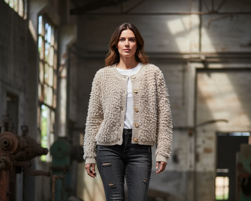 Red Button – Jacke mit Strukturmuster