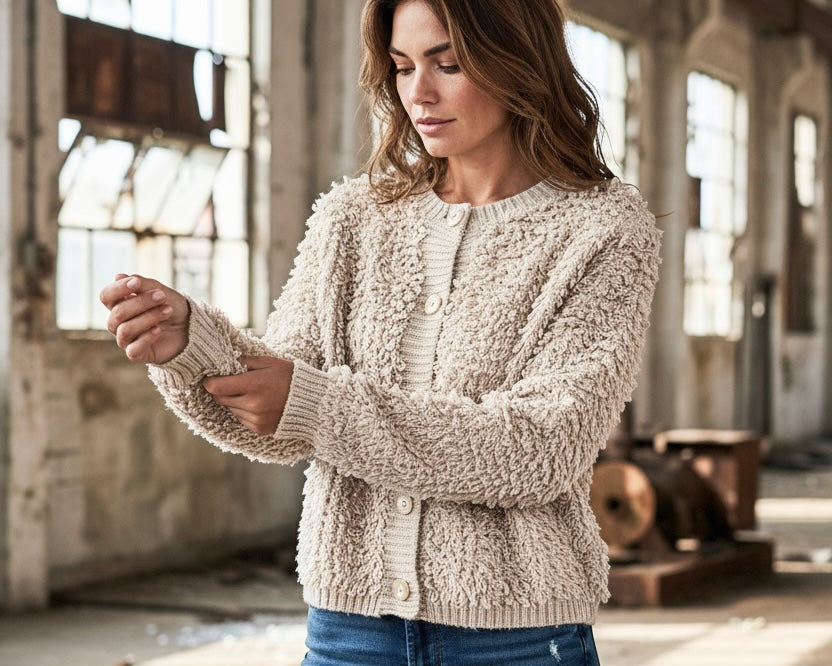 Red Button – Jacke mit Strukturmuster