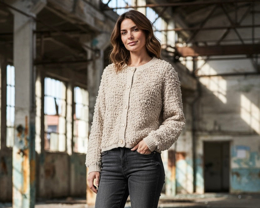 Red Button – Jacke mit Strukturmuster