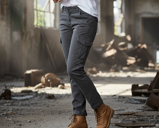 Cargo-Hose in Anthrazit – Lässig, bequem & stylisch