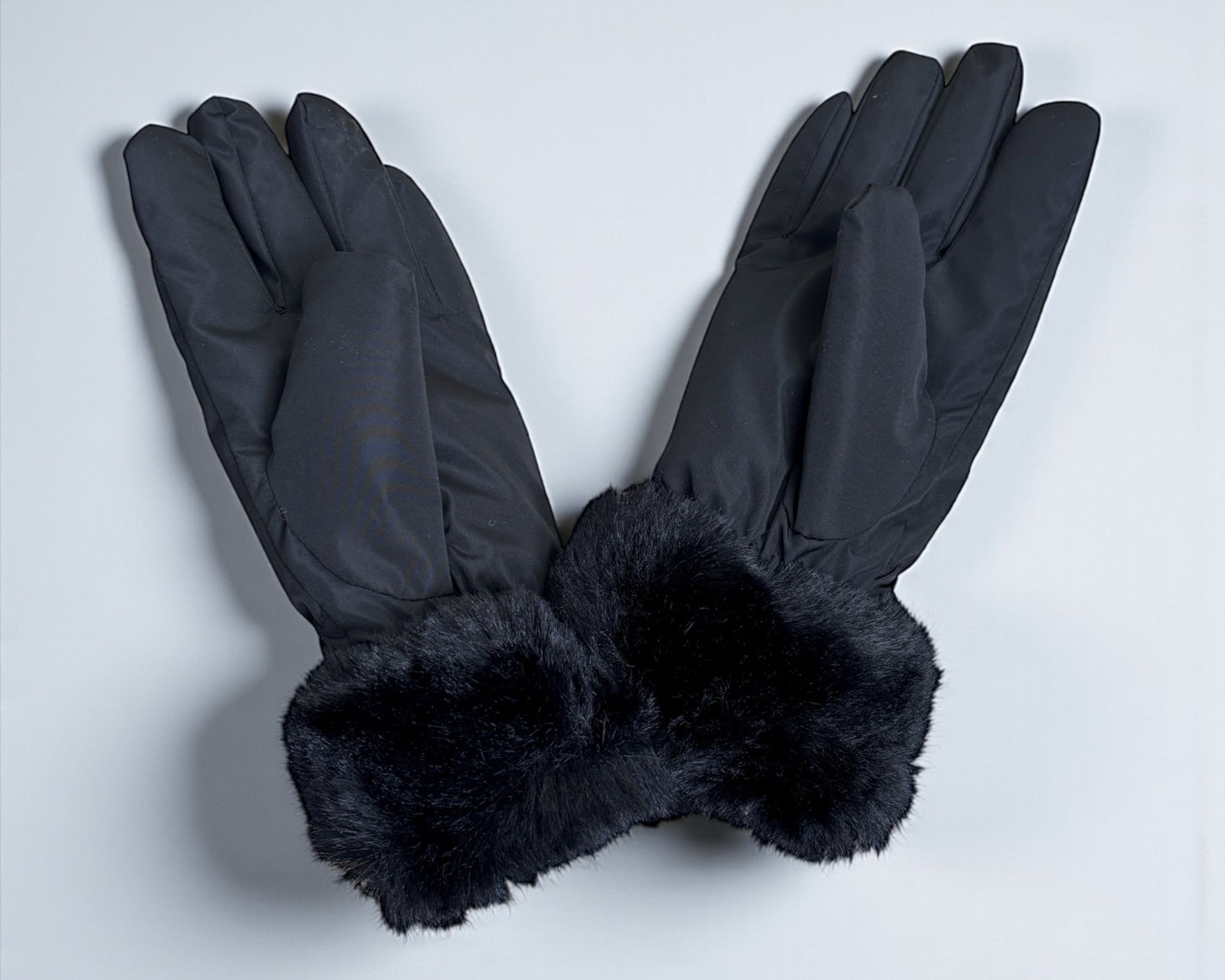 Rino & Pelle – Winter-Handschuhe mit Kunstfellbesatz