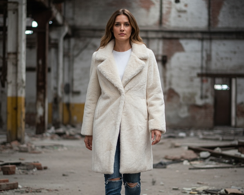 Eleganter Mantel – Kuschelstil für Wintertage