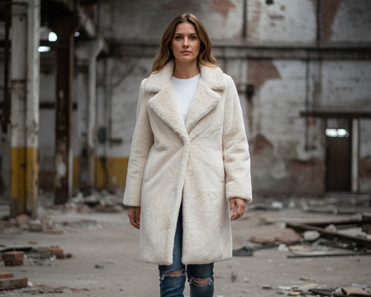 Eleganter Mantel – Kuschelstil für Wintertage