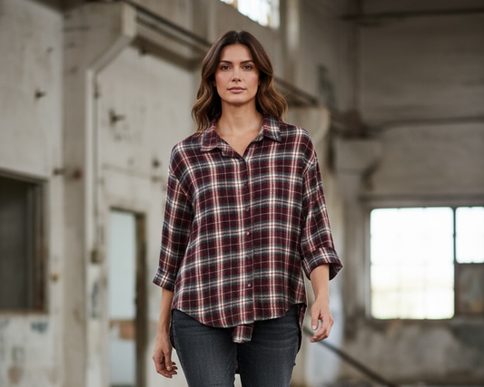 Kariertes Flanellhemd – Lässig & vielseitig